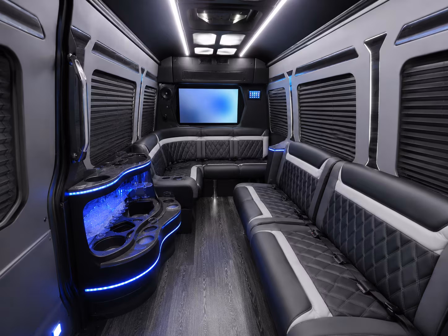 vacaville sprinter limousine inside