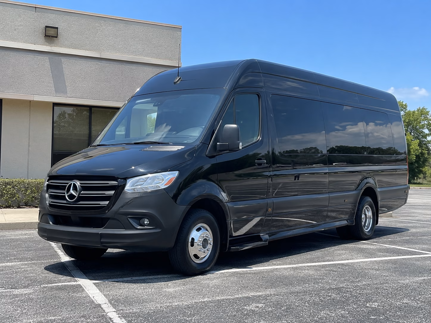 vacaville sprinter van with driver